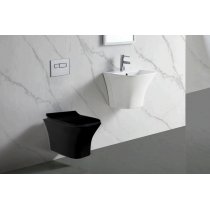 Унитаз подвесной безободковый Ceruttispa Vettore Aria Matt Black 2615E Унитаз подвесной безободковый Ceruttispa Vettore Aria Matt Black 2615E