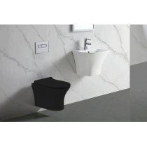 Унитаз подвесной безободковый Ceruttispa Bernina Aria Matt Black 2617E Унитаз подвесной безободковый Ceruttispa Bernina Aria Matt Black 2617E