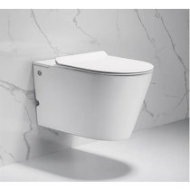 Унитаз подвесной с функцией импульсного смыва Ceruttispa Argentera Aria C-380C Унитаз подвесной с функцией импульсного смыва Ceruttispa Argentera Aria C-380C