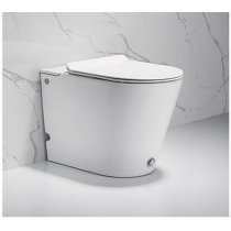 Унитаз приставной с функцией импульсного смыва Ceruttispa Argentera B-380B Унитаз приставной с функцией импульсного смыва Ceruttispa Argentera B-380B