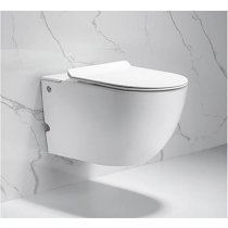 Унитаз подвесной с функцией импульсного смыва Ceruttispa Barbaria Aria C-376C Унитаз подвесной с функцией импульсного смыва Ceruttispa Barbaria Aria C-376C