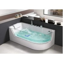 Акриловая гидромассажная ванна Ceruttispa C-403 L 1700x800x580