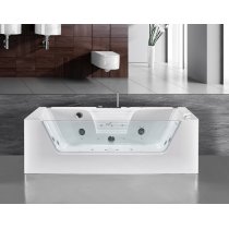Акриловая гидромассажная ванна Ceruttispa C-477-18 850X1800X580