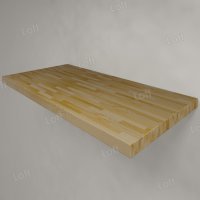 Столешница в ванную из лиственницы 100 (натуральный)