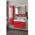 Комплект мебели Венеция Forte 85 подвесная красный (2 ящика, ум. Элвис 85) -small