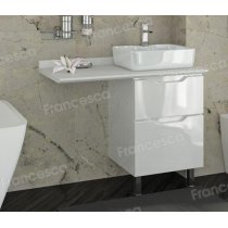 Тумба с раковиной на заказ Francesca Duo Plus 100