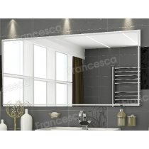 Зеркало на заказ Simple Azalea 1500*800 (LED-подсветка, сенсор на касание, часы)