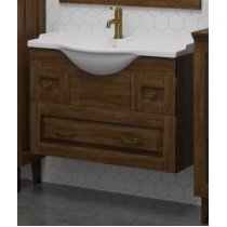 Тумба с раковиной на заказ Francesca ZM-006 массив орех