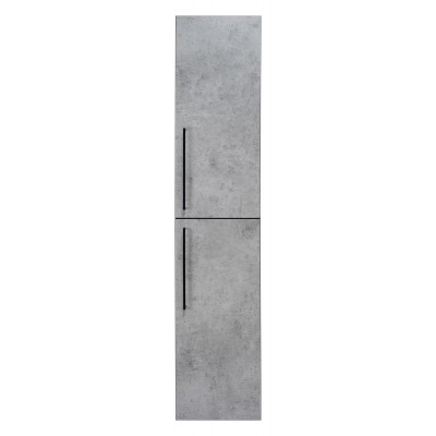 Шкаф-пенал Brevita Rock R, бетон светло-серый
