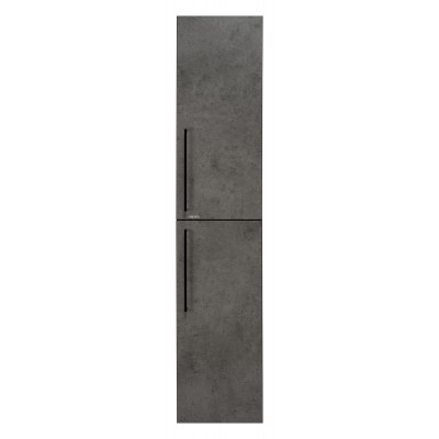 Шкаф-пенал Brevita Rock R, бетон темно-серый