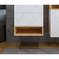 Ниша для тумбы Бриклаер Кристалл 60, дуб бунратти