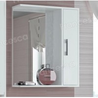 Шкаф-зеркало Francesca Eco 60 белый