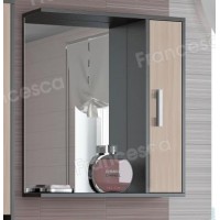 Шкаф-зеркало Francesca Eco 65 дуб-венге