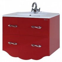 Тумба с раковиной для ванной Bellezza Версаль 90 с двумя ящиками