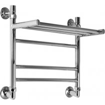 Полотенцесушитель водяной Aquanerzh Прямой групповой с полкой 50х40