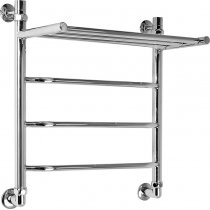 Полотенцесушитель водяной Aquanerzh Трапеция с полкой 50х50