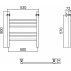 Полотенцесушитель водяной Aquanerzh Прямой групповой 60х50--small-1