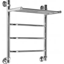 Полотенцесушитель водяной Aquanerzh Трапеция с полкой 50х40