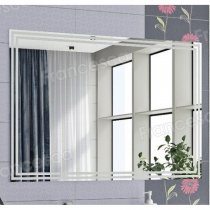 Зеркало на заказ Simple Jasmine 1100*800 (LED-подсветка, сенсор на взмах руки)