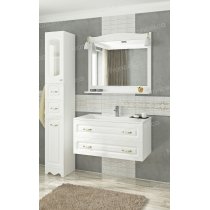 Комплект мебели Francesca Империя П 90 подвесной белый