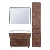 Комплект мебели Style Line Атлантика 100 Люкс Plus напольный старое дерево