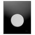 Кнопка смыва TECE Loop Urinal 9242655 черное стекло, кнопка хром матовый-small