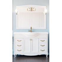 Комплект мебели ValenHouse Эллина 120 Белый Комплект мебели ValenHouse Эллина 120 Белый