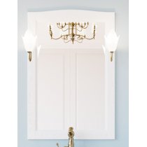 Зеркало ValenHouse Эллина 65 Белый