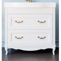 Тумба с раковиной ValenHouse Лиора 90 Белая