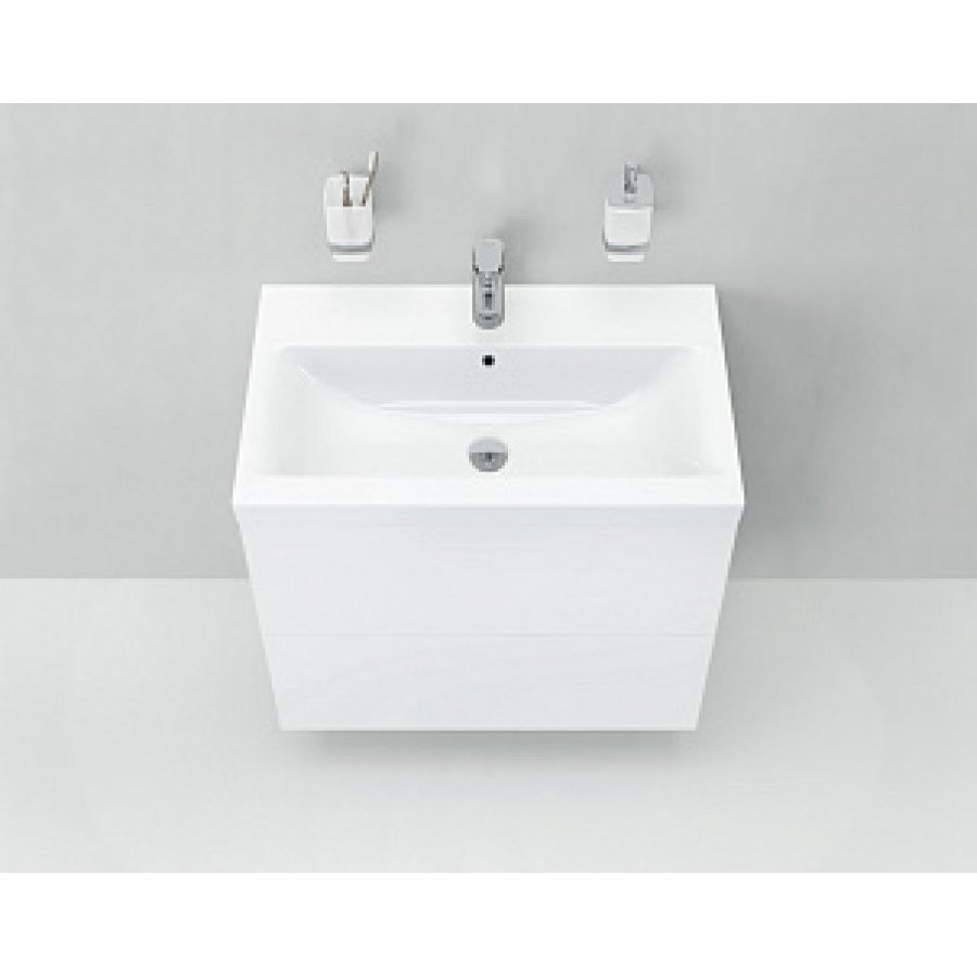 am pm тумба с раковиной подвесная