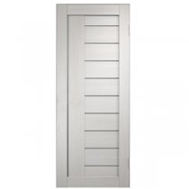 Дверь межкомнатная Linea 600х40х2000мм Дуб белый со стеклом