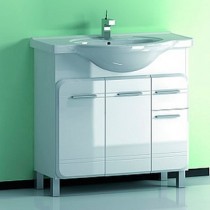 Тумба с раковиной Aqwella Корсика 85 (KOR0108+4620008197357)