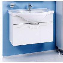 Тумба с раковиной Aqwella Н-Лайн 75