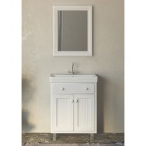 Комплект мебели Velvex Alba 60 белая