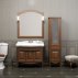 Комплект мебели для ванной Opadiris Лоренцо 100 орех--small-2