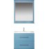Комплект мебели Misty Марта 70 подвесная, голубая матовая-small