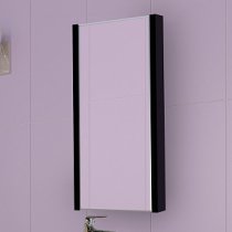 Зеркало-шкаф Misty Мини 40 черный