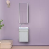 Комплект мебели Misty Мини 40 подвесная, белая