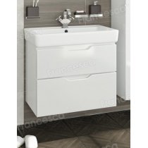 Тумба с раковиной Francesca Duo Plus 70 подвесная