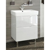 Тумба с раковиной Francesca Duo Plus 60 напольная Тумба с раковиной Francesca Duo Plus 60 напольная