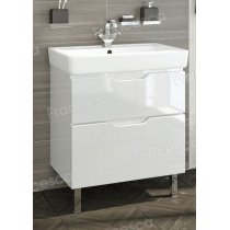 Тумба с раковиной Francesca Duo Plus 70 напольная Тумба с раковиной Francesca Duo Plus 70 напольная