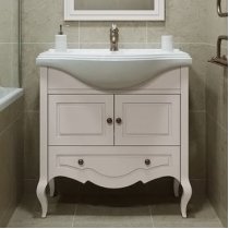 Тумба с раковиной Caprigo Verona-H 80 оливин, с ящиком