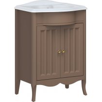 Тумба с раковиной Caprigo Marsel 60 шоколад