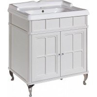 Тумба с раковиной Caprigo Borgo 70 bianco-grigio, с раковиной Caprigo CH-700