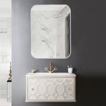 Комплект мебели Caprigo Caprice 60 1 ящик, bianco, круги перламутровые