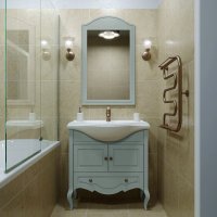 Комплект мебели Caprigo Verona 80 blue white, 2 двери, 1 ящик