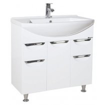 Тумба с раковиной для ванной Bellezza Альфа 75