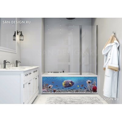Фотоэкран под ванну Francesca Premium В поисках Немо-2