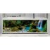 Фотоэкран под ванну Francesca Premium Водопад в лесу-small