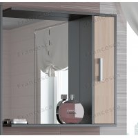 Шкаф-зеркало Francesca Eco 75 дуб-венге